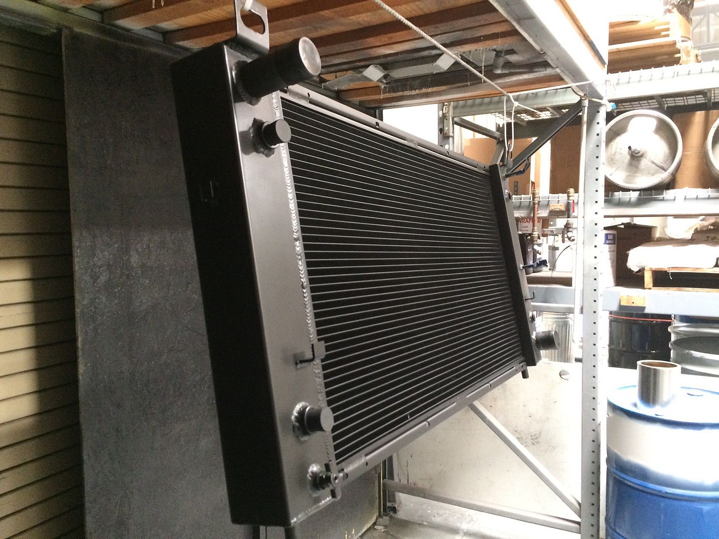 best radiator for ls3 engine swap in 64 wagon Old Willys Forum