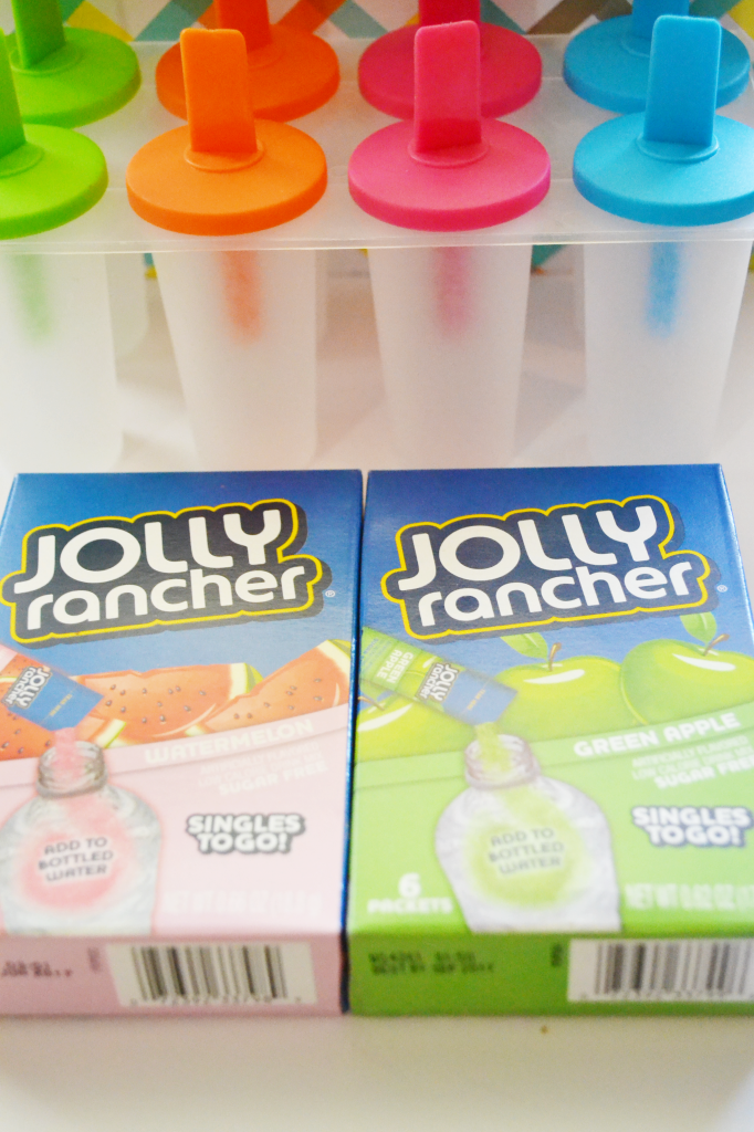 Beauty & The Boys // DIY Jolly Rancher Popsicles 