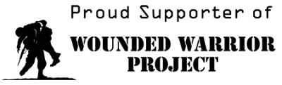 Proud Supporter of Wounded Warrior Project