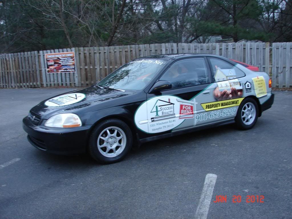 Tennessee Tint and Adhesive Advertising