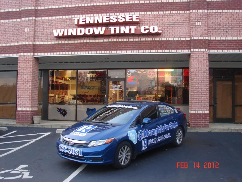 Tennessee Tint and Adhesive Advertising