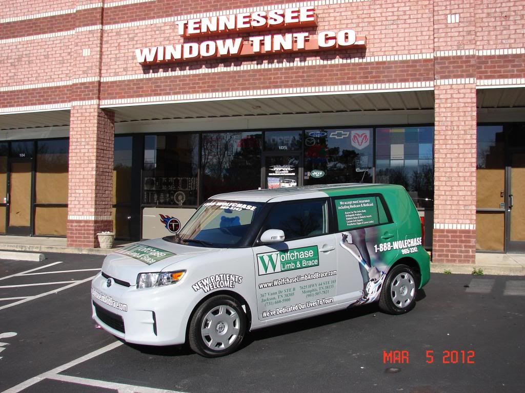 Tennessee Tint and Adhesive Advertising