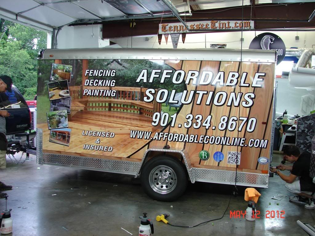 Tennessee Tint and Adhesive Advertising