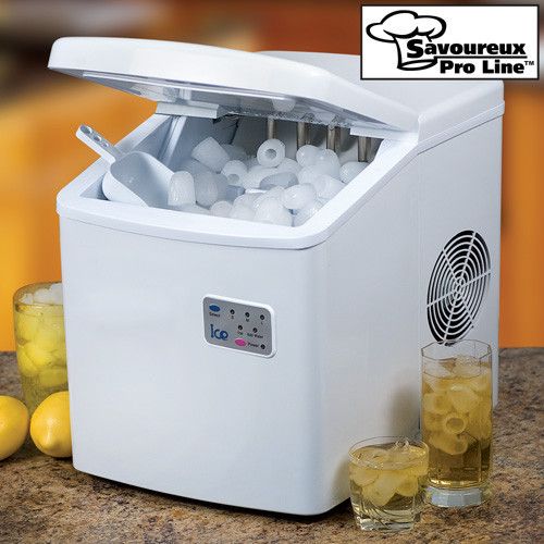 Savoureux Pro Line Portable Ice Maker, Makes Cubes In 6 Minutes! 2