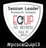 I am a Session Leader at eQuip 2013