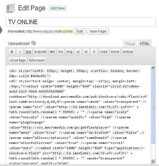 Cara membuat tv online TV ONLINE