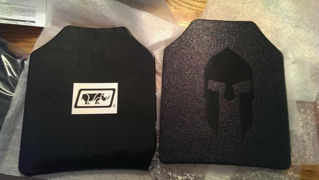 Unscientific Weight ComparisonCeramic vs Steel Plates