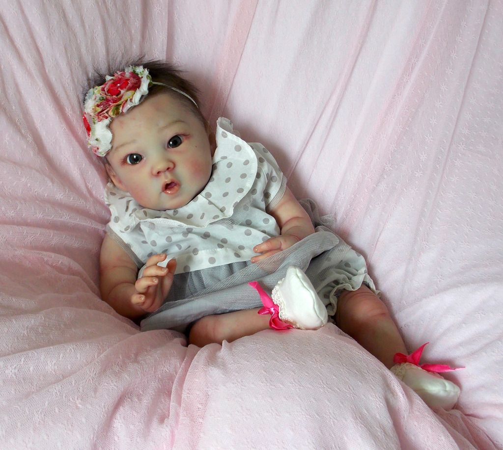 Reborn Baby Vinyl Doll Girl Liling By Ping Lau Ebay