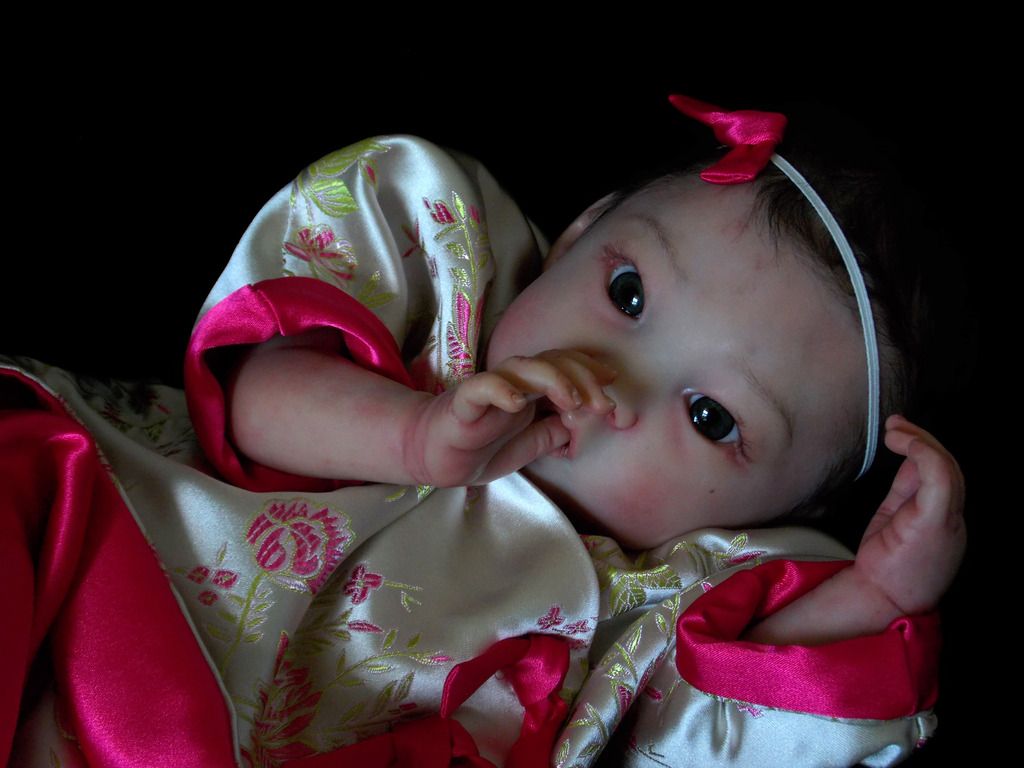 Reborn Baby Vinyl Doll Girl Liling By Ping Lau Ebay