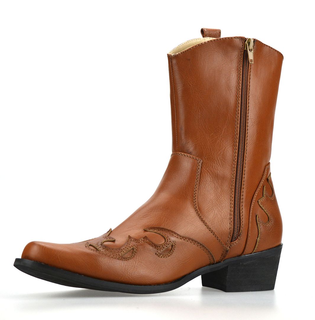 zip up cowgirl boots