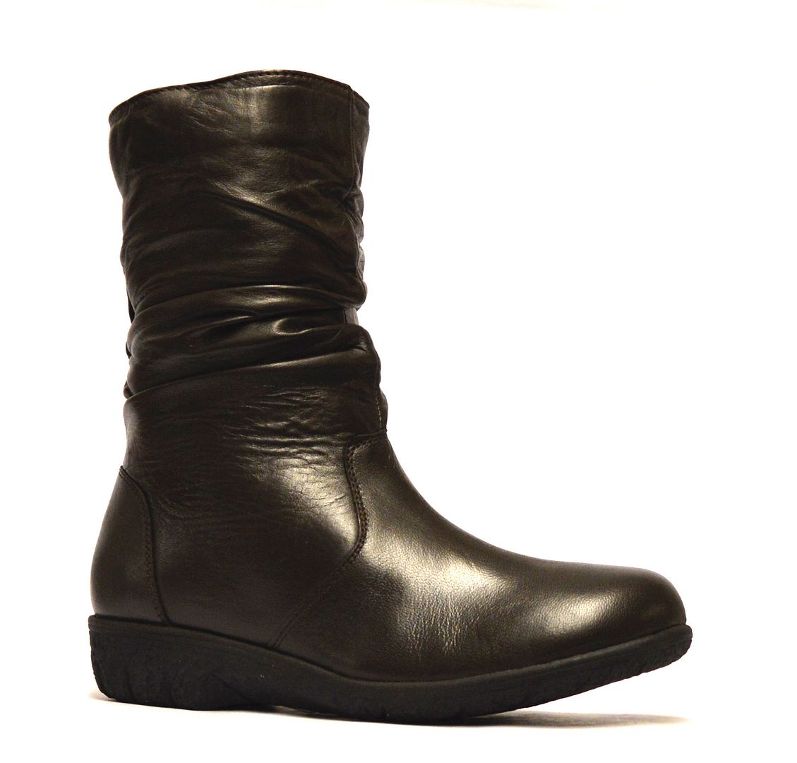 womens mid calf boots flat