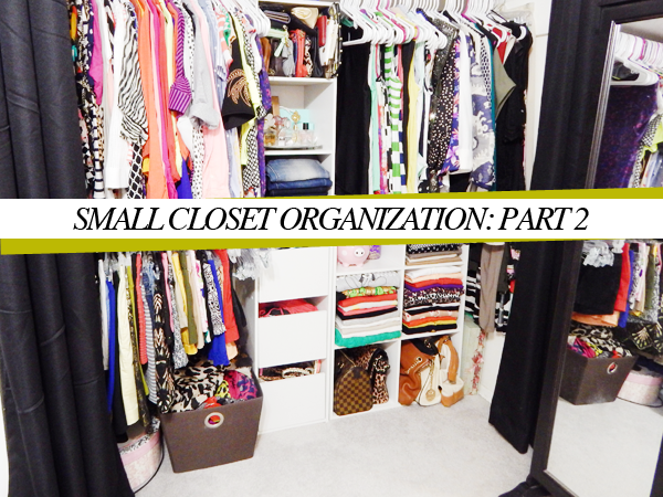 Small Closet Organization