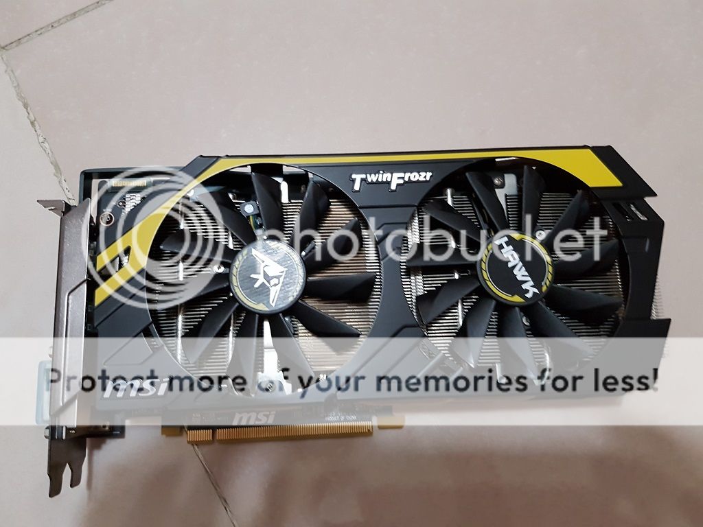 msi radeon r9 270x hawk (end of 13/8)