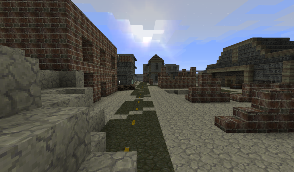 minecraft fallout city map 1.12.2